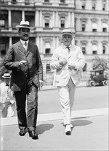 Franklin K. Lane, right, 1914.  Creator: Harris & Ewing.