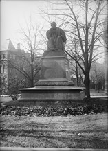 Henry Wadsworth Longfellow - Statue, 1917. Creator: Harris & Ewing.