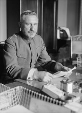 Maj. Gen. Peyton C. March, U.S.A., Chief of Staff, at Desk, 1918. Creator: Harris & Ewing.