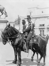 Mounted Police, Mexico City, Mexico, 1913. Creator: Harris & Ewing.