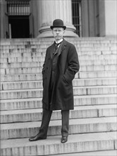 George Washington Norris at Treasury, 1917. Creator: Harris & Ewing.