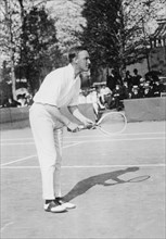 T.R. Pell, Playing Tennis, 1917. Creator: Unknown.