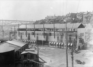 Dr. Walter F. Rittmen, Gasoline Plant at Pittsburg, 1915. Creator: Harris & Ewing.