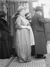 Mrs. Julia Green Scott, I.E., Mrs. Matthew T. Scott, Ex-President General of D.A.R., 1913. Creator: Harris & Ewing.
