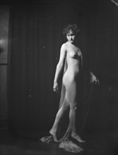 Goertz, Anna, Miss, portrait photograph, 1922 or 1923. Creator: Arnold Genthe.