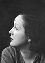 Parlo, Dita, Miss, portrait photograph, 1932 Feb. 22. Creator: Arnold Genthe.
