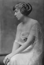 Blair, Lucy, Miss, portrait photograph, 1914 Apr. 12. Creator: Arnold Genthe.