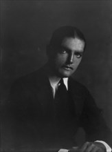 Bouvier, J.V., 3rd, Mr., portrait photograph, 1916. Creator: Arnold Genthe.