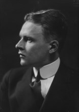 Brackett, Charles W., Mr., portrait photograph, 1915. Creator: Arnold Genthe.
