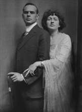 Burt, Frederick, Mr. and Mrs., portrait photograph, 1914. Creator: Arnold Genthe.