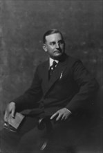 Cassidy, John H., Mr., portrait photograph, 1917 July. Creator: Arnold Genthe.