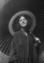 Coleman, C., Miss, portrait photograph, 1915 Feb. 26. Creator: Arnold Genthe.