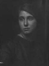 Dallett, Frances Abbey, portrait photograph, 1912 or 1913. Creator: Arnold Genthe.