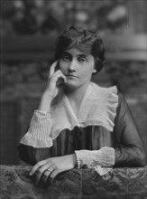 Erskine, Mrs., portrait photograph, 1917 Mar. 10. Creator: Arnold Genthe.