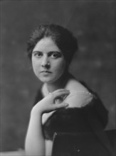 Harriman, Miss, portrait photograph, 1916 Mar. 3. Creator: Arnold Genthe.