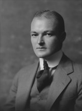 Johnson, S.H., Mr., portrait photograph, 1916. Creator: Arnold Genthe.
