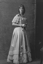 MacKaye, Elsie Herbert, Miss, portrait photograph, 1917 May 1. Creator: Arnold Genthe.