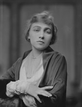 McMien, Meysa, Miss, portrait photograph, 1916 or 1917. Creator: Arnold Genthe.