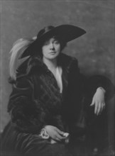 Rambeau, Marjorie, Miss, portrait photograph, 1916. Creator: Arnold Genthe.
