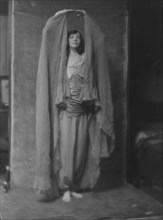 Valentine, Gwendolyn, Miss, or her friend, portrait photograph, 1916. Creator: Arnold Genthe.