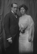 Walter, H.D., Mr., and Miss Gans, portrait photograph, 1912 Dec. 1. Creator: Arnold Genthe.