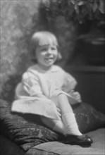 Cameron, Alexander, Jr., Mrs., baby of, portrait photograph, 1912 July 2. Creator: Arnold Genthe.