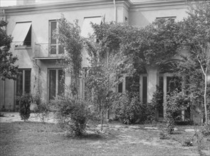 Two-story house, New Orleans or Charleston, South Carolina, between 1920 and 1926. Creator: Arnold Genthe.