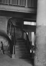 Staircase, New Orleans or Charleston, South Carolina, between 1920 and 1926. Creator: Arnold Genthe.