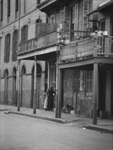 Dumaine Street, New Orleans, between 1920 and 1926. Creator: Arnold Genthe.