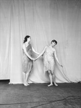 Elizabeth Duncan dancers and children, 1932. Creator: Arnold Genthe.