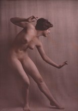 Nude dancer, between 1906 and 1942. Creator: Arnold Genthe.