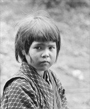 Ainu child, 1908. Creator: Arnold Genthe.
