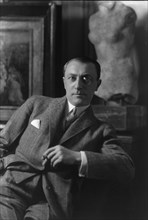 Mr. Walter Bachstitz, portrait photograph, 1924 Oct. 9. Creator: Arnold Genthe.