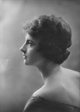 Mrs. A. Hall Badgley, portrait photograph, 1919 May 28. Creator: Arnold Genthe.