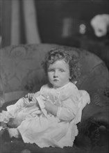 Baby of Mrs. Barnsdoff, portrait photograph, 1918 Nov. 23. Creator: Arnold Genthe.