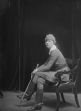 Miss A. Berg, portrait photograph, 1918 Nov. 11. Creator: Arnold Genthe.