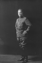 Lieutenant Bartlett Boder, portrait photograph, 1919 Mar. 19. Creator: Arnold Genthe.