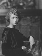 Miss Hester W. Davey, portrait photograph, 1917 Nov. 12. Creator: Arnold Genthe.