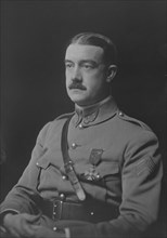 Lieutenant DeBrousse, portrait photograph, 1919 Feb. 3. Creator: Arnold Genthe.