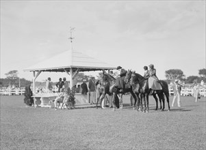 East Hampton horse show, 1932. Creator: Arnold Genthe.