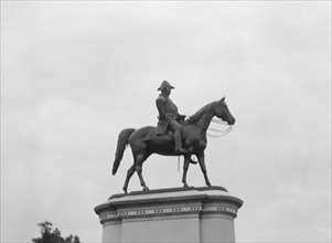 Winfield Scott - Equestrian statues in Washington, D.C., between 1911 and 1942. Creator: Arnold Genthe.