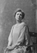 Miss Lucy Feagin, portrait photograph, 1919 May 20. Creator: Arnold Genthe.