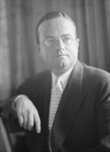 Walter D. Fletcher, portrait photograph, 1933 or 1934. Creator: Arnold Genthe.