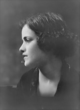 Miss Consuela Garcia, portrait photograph, 1919. Creator: Arnold Genthe.