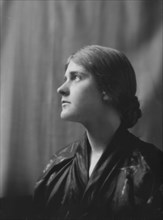 Miss Solveig Hornbeck, portrait photograph, 1917 or 1918. Creator: Arnold Genthe.