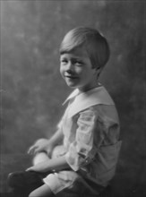 Son of Mrs. Adrian Iselin 2nd, portrait photograph, 1918 Jan. 30. Creator: Arnold Genthe.