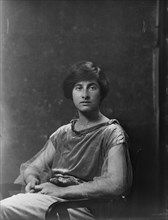 Miss Raine H. Jacoby, portrait photograph, 1919 Sept. 4. Creator: Arnold Genthe.