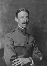 Major H.L. Kebbon, portrait photograph, 1919 May 16. Creator: Arnold Genthe.