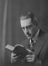 Mr. W.B. Knapp, portrait photograph, 1918 Oct. 30. Creator: Arnold Genthe.