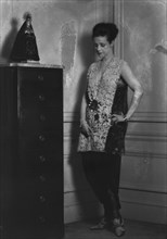 Mrs. Rita Lydig, portrait photograph, 1925 Jan. 29. Creator: Arnold Genthe.